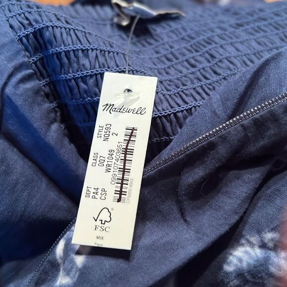 NWT Madewell Devyn Midi Dress 2 - Picture 9 of 10